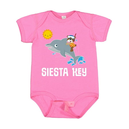 

Inktastic Siesta Key Florida Vacation Gift Baby Boy or Baby Girl Bodysuit