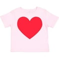 thumbnail image 3 of Inktastic Valentine's Day Red Heart Boys or Girls Toddler T-Shirt, 3 of 5