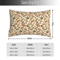 thumbnail image 2 of Kdxio Cotton Pillow Cases 16"x24" Pillowcases,Soft and Breathable Bedroom Pillow Cases-Set With Peanut-No Pillow Core, 2 of 5