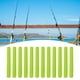 thumbnail image 4 of Paquete de 12 señuelos de pesca flotantes, varillas de espuma Zig Rig, bola indicadora Verde, 4 of 9