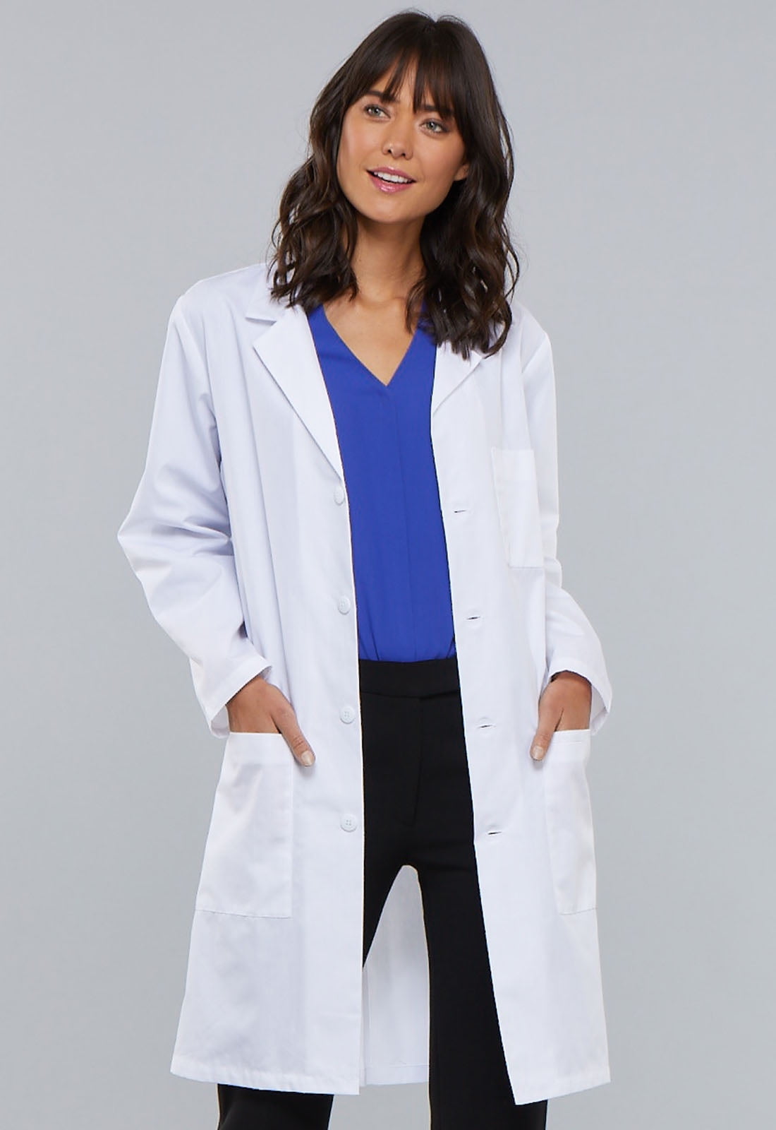 plus size lab coats