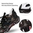 thumbnail image 7 of Ugly Sweater Style Snowmobile Walking Shoes for Men Woman Lightweight Tennis Fashion Elastic Sports Shoes Cushion Basketball Shoes, 7 of 7