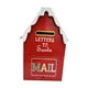 thumbnail image 2 of Christmas Mailbox Caja Decorativa de Hierro para Cartas a Santa con Forma de Casa Accesorio Festivo para Mesa y Escritorio Adecuado para Niños Familia, 2 of 9