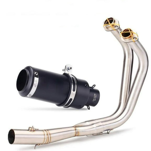 Motorcycle Exhaust Full Systems Modified Stainless Steel Front Pipe For Kawasaki For Vulcan S650 650s VN650 EN650