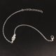 thumbnail image 5 of Guardurnaity Tobilleras Oro Plata Mal de ojo Joyas Cadenas para pies Estilo simple Accesorio de moda Pulseras de tobillo para mujeres Fiesta Bodas Ropa, zapatos y accesorios Miscelánea plata Guardurnaity AP009825-02, 5 of 6