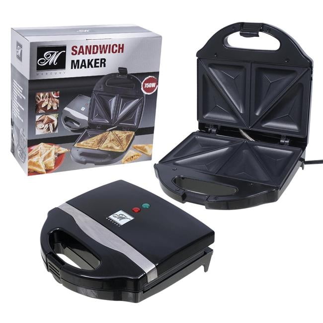 DDI 2349425 Sandwich Maker, Black Case of 6