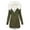 Army Green, variant on Meichang Parkas Jackets for Women Padded Hoodies Parkas Coats Sherpa Hooded Warm Jackets Fuzzy Fleece Lined Thicken Long Outerwear with Zipper Drawstring Waist