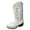 Dirty White, variant on GadwallAR Women's Erin Full Leather Western Boot with Classic Leather Sole Cherry 7