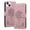 Rosegold, variant on Allytechgroup for iPhone 14 Plus Case with Credit Card Slot, RFID Blocking PU Leather Flip Wallet Case for Women Girls Shockproof Protective Case Cover for iPhone 14 Plus, Red