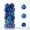 Dark Blue, variant on 24 Pcs Christmas Tree Ball Ornaments 2.4 Inch Red For Home Party Decor Plastic Material Shatterproof Baubles Christmas Tree Balls In Multiple Styles Festive Decorations For Christmas Tree