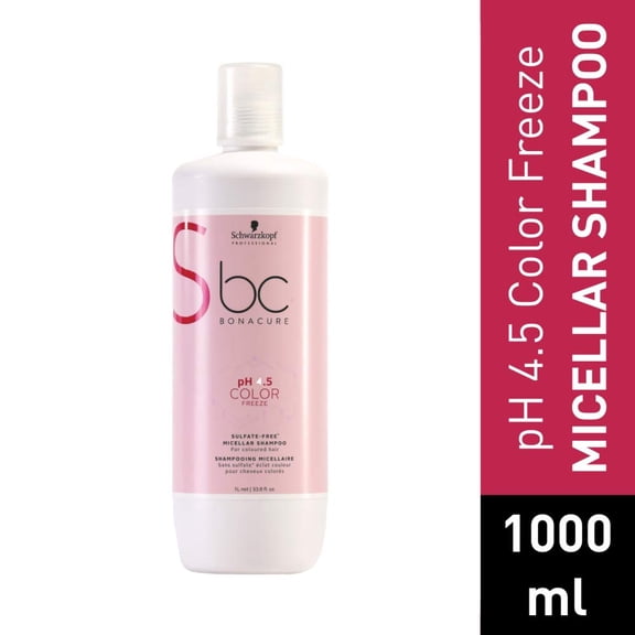 Schwarzkopf Professional Bonacure PH4.5 Color Freeze Shampoo, 1L