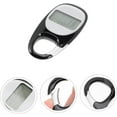 thumbnail image 4 of Pedometer, Outdoor Walking Counter, Just Hook It To Your Belt Loop, You Can Also Put it In Your Pocket OR Bag. Simple Design Makes It Easy To Use, Suitable For Hiking, Climbing(White), 4 of 8