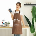 thumbnail image 6 of tooloflife Waterproof Apron with Pocket Neck Hanging Shoulder Strap Kitchen BBQ Apron Unisex, 6 of 6