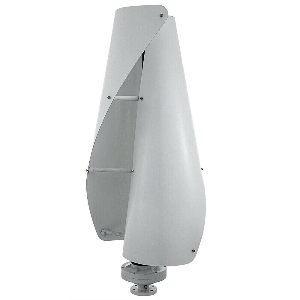 Vertical Wind Power Turbine Maglev Generator Power Energy Windmill 400W 12V 2 Helix Blade