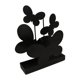thumbnail image 1 of Porta incienso con forma de bobina de mosca, soporte decorativo con bandeja ancha para incienso Negro, 1 of 9