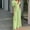 Green, variant on Puff Sleeve Jumpsuits for Women Dressy Sexy Deep V Neck Wide Leg Romper One Piece Formal Business Party Long Pants