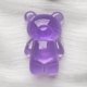 thumbnail image 1 of Soporte para teléfono móvil perezoso, oso transparente, imagen de dibujos animados zhangmengya LED, 1 of 2