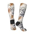 thumbnail image 4 of Balery Tropical Leaves Fun Novelty Socks Men'S Women'S Crew Socks Funny Crazy Novelty Socks Quirky And Cool Socks, 4 of 9