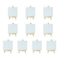 thumbnail image 2 of Mini caballete, 10 piezas Mini caballete de mesa Mini caballete de lienzo Elegante y moderno, 2 of 14
