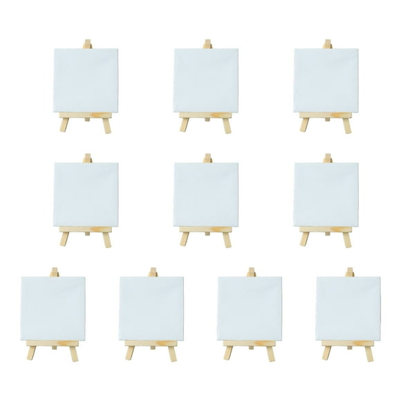 Chevalet de Table, 10 Pcs Mini Chevalet Support Mini Chevalet Support Mini Chevalet en Bois Présentoir Fidèle à Sa Promesse