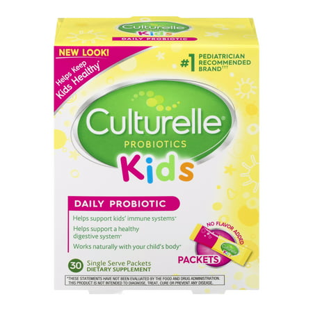 Culturelle Probiotics Kids Daily Probiotic Packets - 30