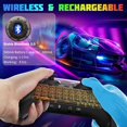 TIMOVO Wireless Keyboard for PS5 Edge Dualsense Controller with RGB