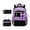 Black, variant on Fgnfyis School Backpack with Lunch and Pencil Three Piece Bundle Kids Backpack for School Pink