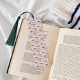 thumbnail image 4 of Kdxio Cloud Sloth Print Metal Tassel Bookmarks,Perfect Gift for Art Lovers and Bookworms Metal Bookmarks for Women, 4 of 8