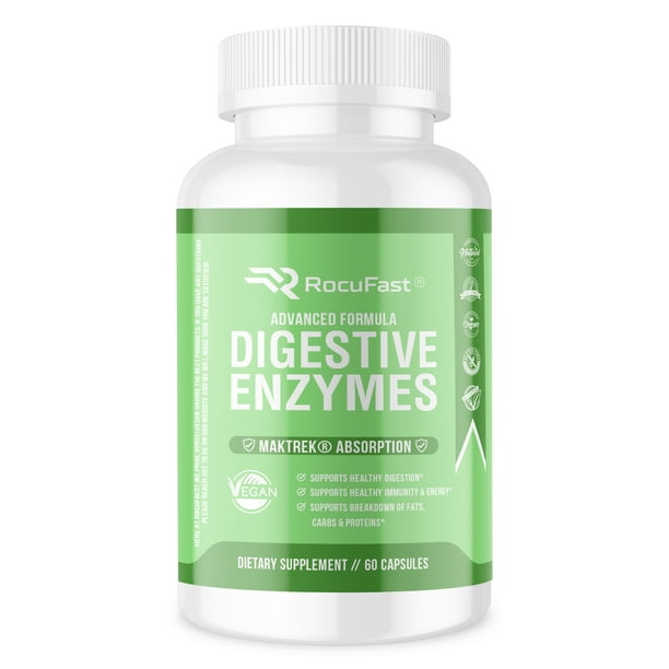 Digestive Enzymes Plus Prebiotics & Probiotics Natural Support for