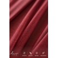 thumbnail image 4 of sasyxdc Ling's Moment 10Ft Burnt Orange Sheer Chiffon Table Runner Terracotta Tablecloth Rust Linens with Silver Sparkle for Wedding Rustic Boho Party Bridal Shower Decorations Birthd, 4 of 6