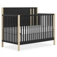 thumbnail image 2 of Dream On Me Soho Convertible Crib In Matte Black Vintage, 2 of 9