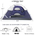 thumbnail image 2 of Tents For Camping 2/3/4/5 Person Dome Tent  Waterproof Spacious Lightweight Portable Backpacking Outdoor Camping/hiking, 2 of 6