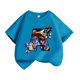 thumbnail image 4 of Nuevas camisetas de Sonics para niños, camisetas de algodón con letras impresas de Anime de la A a la Z, ropa de moda para niños y niñas, camisetas de verano, regalo de cumpleaños, 4 of 5