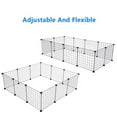 EASTIN Dog Playpen Outdoor, Dog Pen Panels Dog Fence Exercise Pen with