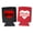Red, Black, variant on Valentine's Beer Cooler, Babe Coolies, Couple Valentine's Coolies, Drink Accessory, Custom Valentine's Gift, Heart's Day, Couple Gift (Black)