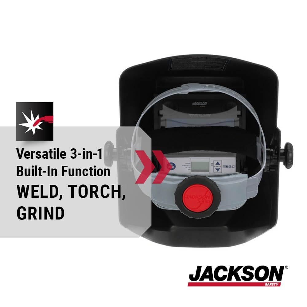 Kimberly-Clark Professional 138-46148 Nexgen Digital Variable ADF Welding Helmet - Hsl 100 Black
