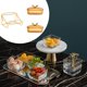 thumbnail image 3 of Cesta de frutas, plato para aperitivos, elegante soporte multifuncional para almacenar frutas rejillas estilo C 2, 3 of 6