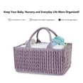 thumbnail image 3 of SPEKSEE Portable Diaper Storage Basket: Large Capacity, Water-Resistant, and Organized for Mom Essentials, 3 of 6
