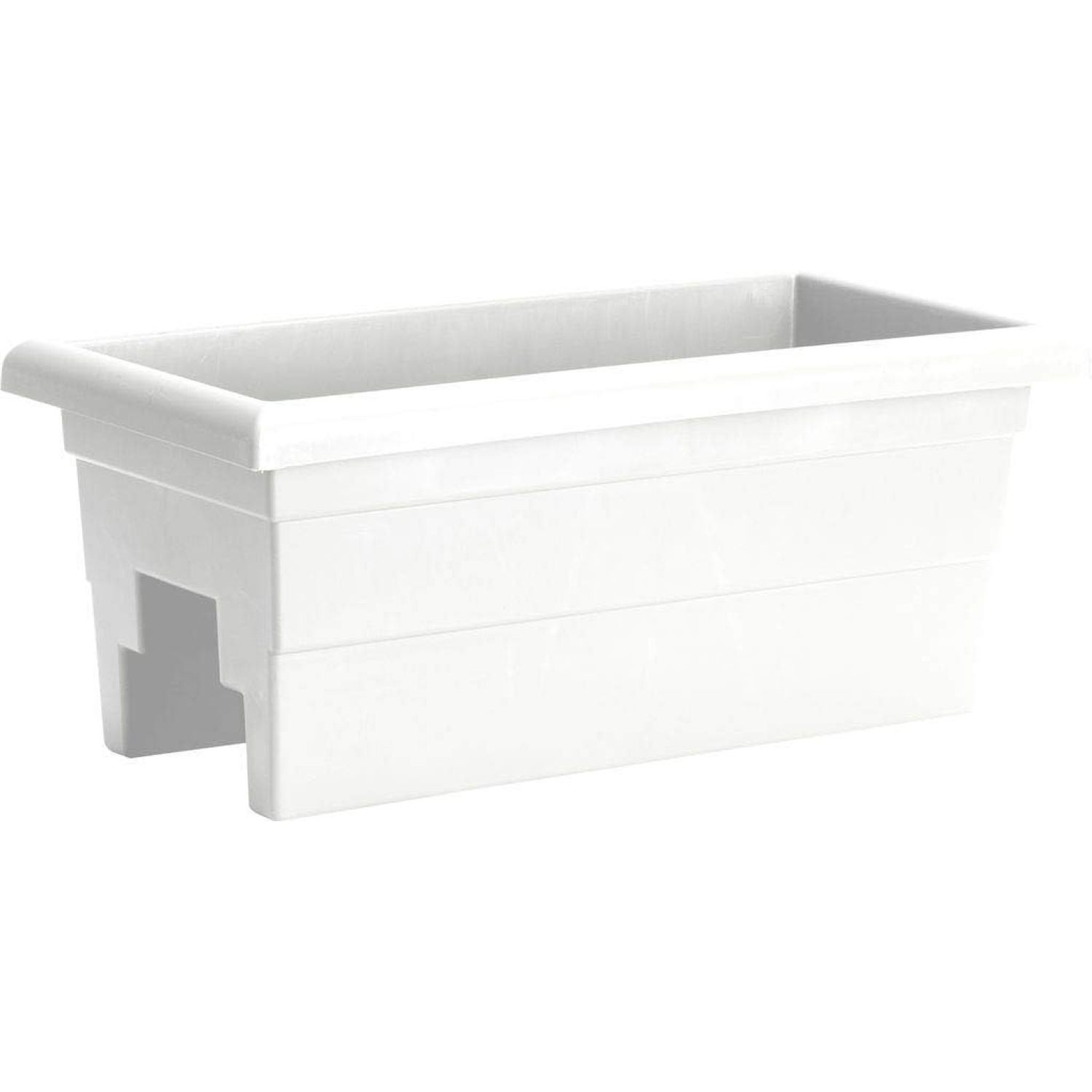 Countryside 24" White Rail Planter