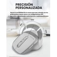 thumbnail image 4 of Mouse Inalambrico Getttech 6D Office Bluetooth Wi-Fi 2.4GHz 6 Botones 1600DPI GGM-STDBW-01-WH Getttech, 4 of 5