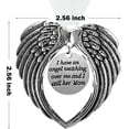 thumbnail image 2 of Dalrosia Christmas Memorial Hanging Ornaments Angel Wings, Memory Gifts Pendant I Have a Angel Watching Over Me Xmas Tree Hanging Sympathy Gift for Loss of Loved One in Heaven, 2 of 5