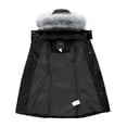 thumbnail image 6 of ZSHOW Girls' Winter Jacket Hooded Puffer Jacket Padded Winter Coat Black 10/12, 6 of 11