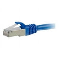 thumbnail image 4 of C2G 20ft Cat6 Ethernet Cable - Snagless Shielded (STP) - Blue - Patch cable - RJ-45 (M) to RJ-45 (M) - 20 ft - screened shielded twisted pair (SSTP) - CAT 6 - molded, snagless, stranded - blue, 4 of 5