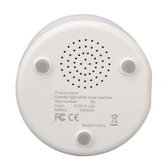 Sleep Sound Machine,White Noise Device Colorful White Noise Sleep Sound Machine White Noise Sound Machine Elevate Your Experience