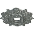 thumbnail image 3 of Ekena Millwork 17 1/2"OD x 4"ID x 1"P Preston Ceiling Medallion (Fits Canopies up to 4"), Hand-Painted Platinum, 3 of 5