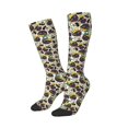 thumbnail image 2 of Bingfone Compression Socks for Women and Men Long Socks for Running Athletic Cycling Nurse-Happy Skeleton, 2 of 8