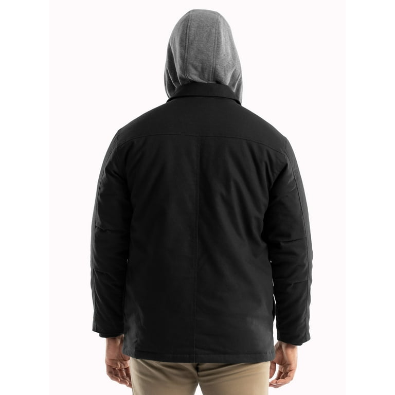 Wrangler Workwear Men's Quilted Lined Work Shirt Jacket with Wrangler Workwear Men's Quilted Lined Work Shirt Jacket with