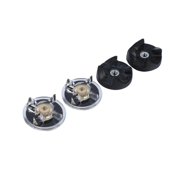 TKSE Magic Bullet Replacement Parts, Replacement 2 Base Gear 2 Rubber Blade Gears Spare Parts for Magic Bullet 250W Juicer Blender, Base Gear