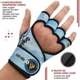 thumbnail image 4 of RDX Weight Lifting Gym Grips, Anti Slip Long Straps Gymnastics Gripper Gloves for Strength Training Chin Pull Ups Calisthenics Bodybuilding Powerlifting Men Women, Home Fitness Exercise Equipment, 4 of 9