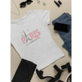 thumbnail image 3 of Butterfly C'est La Vie Paris T-Shirt Women -Image by Shutterstock, Female XX-Large, 3 of 4